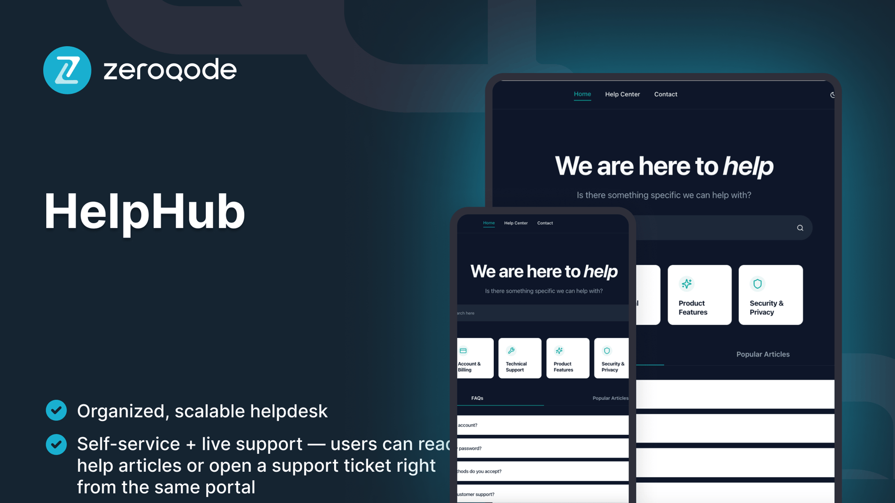 HelpHub preview
