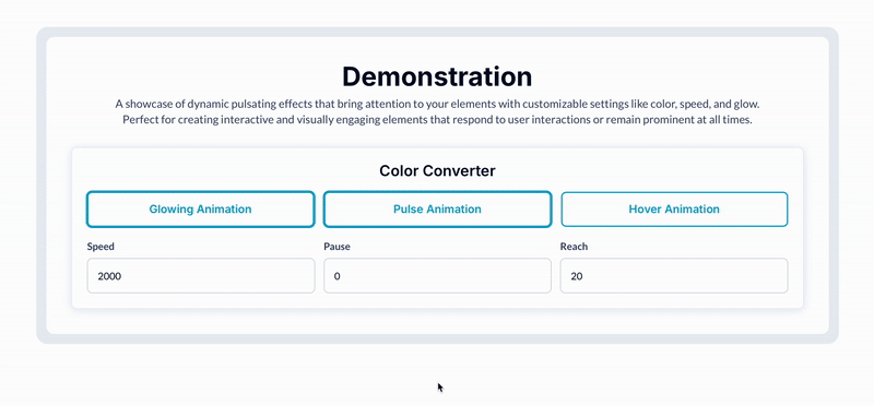 Pulsate Elements (Animation) Plugin | Bubble
